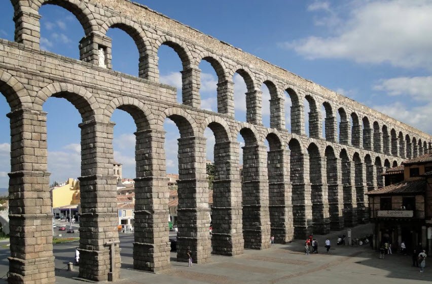 Aqueduct of Segovia, Segovia, Castile and León, Spain